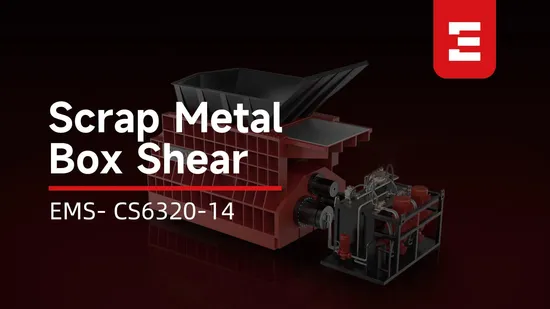 Hydraulic Scrap Metal Catalytic Converter Shear Machine